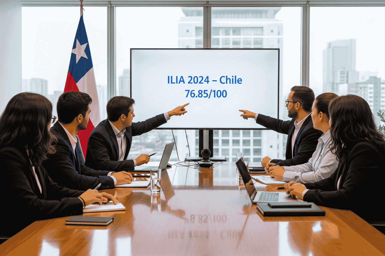 Ecosistema de inteligencia artificial Chile ILIA 2024