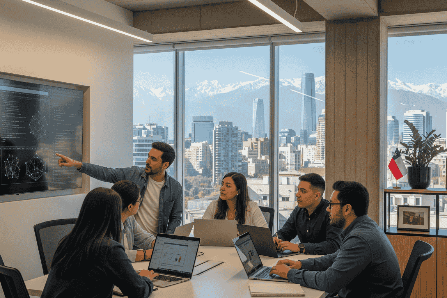 formación ia chile ecosistema corporativo desarrollo técnico nacional