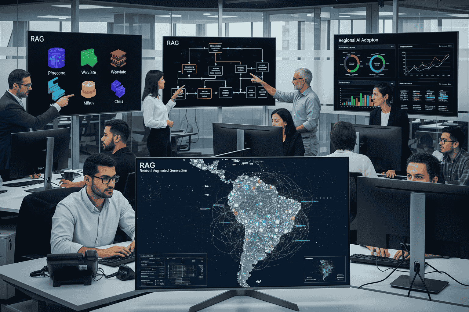 Futuro RAG Chile empresarial innovación sistemas recuperación generación