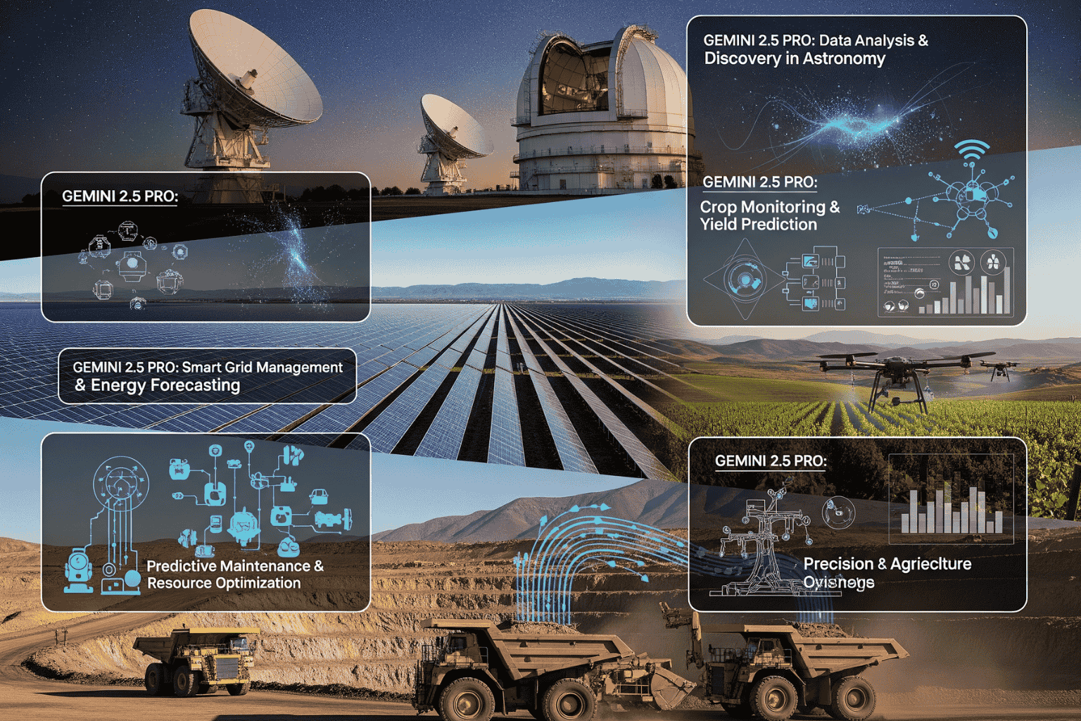 Sectores estratégicos de IA en Chile con Gemini 2.5 Pro