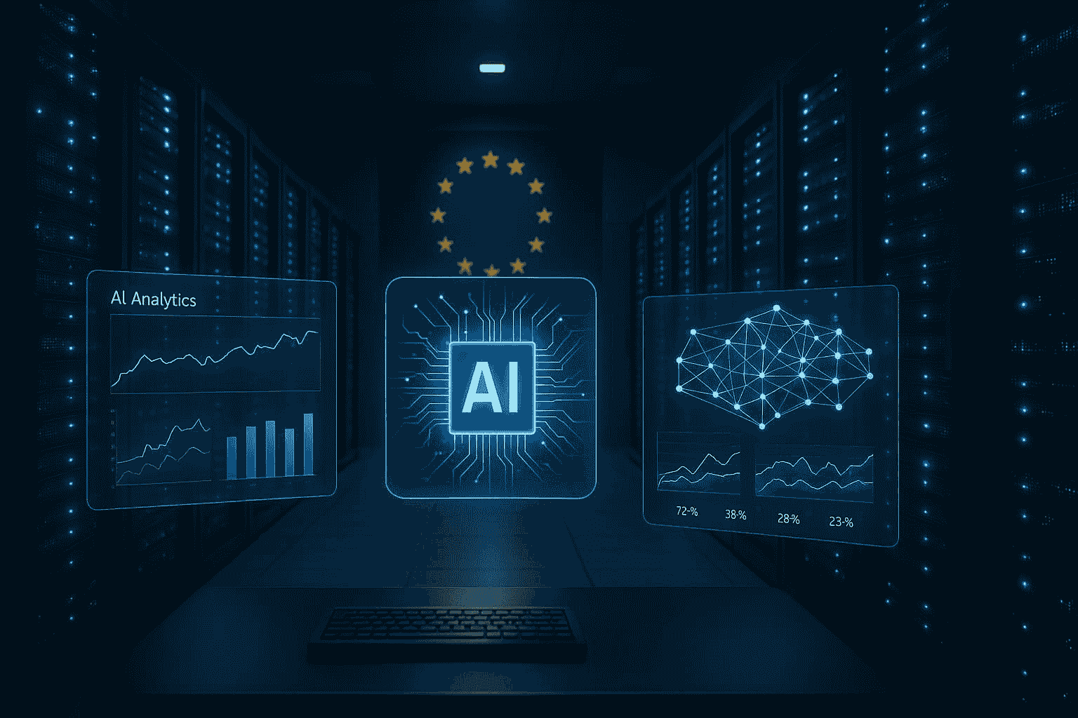 Fábricas de IA y Gigafábricas: Infraestructura del Futuro Infraestructura IA Fábricas Gigafábricas modelo Chile Europa