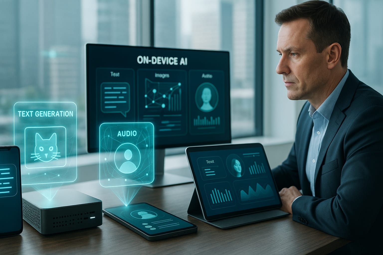 Modelos de lenguaje pequeños SLMs revolución IA empresarial democratización tecnología