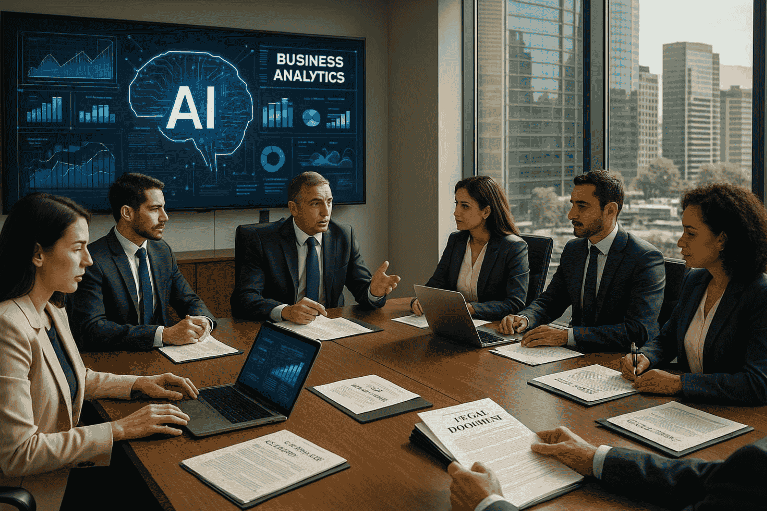 aplicaciones inteligencia artificial chile sector empresarial regulacion marco normativo