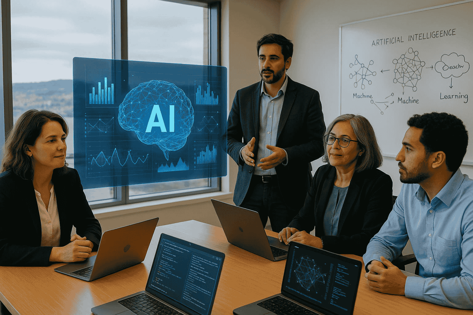 Infraestructura GPU centro supercómputo IA Chile modelo créditos empresarial