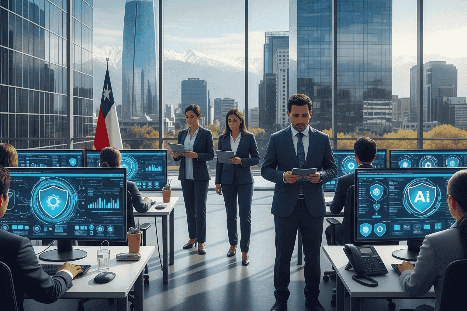 Seguridad IA Chile Empresas Framework Zero Trust 2025 seguridad ia chile empresas framework zero trust