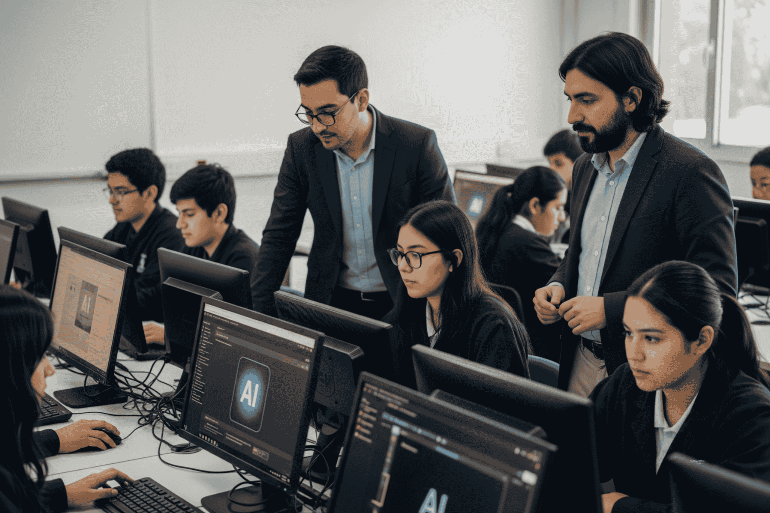 educacion transformacion adopcion ia industria chile estudiantes