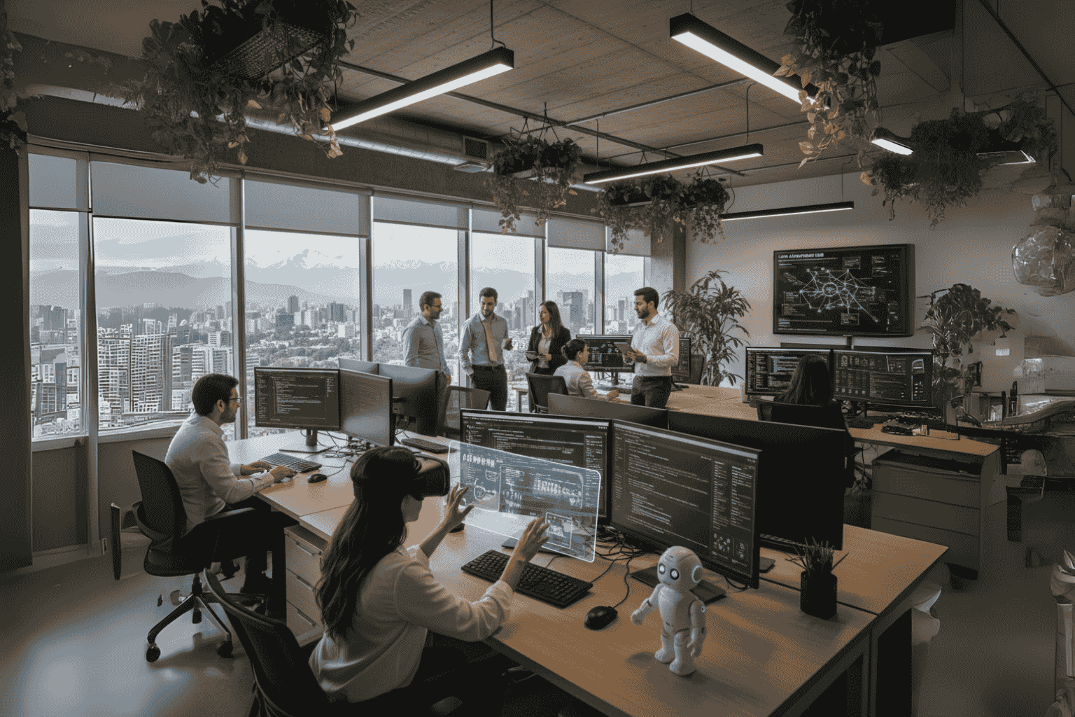 Futuro tecnología inteligencia artificial Chile Latinoamérica innovación digital