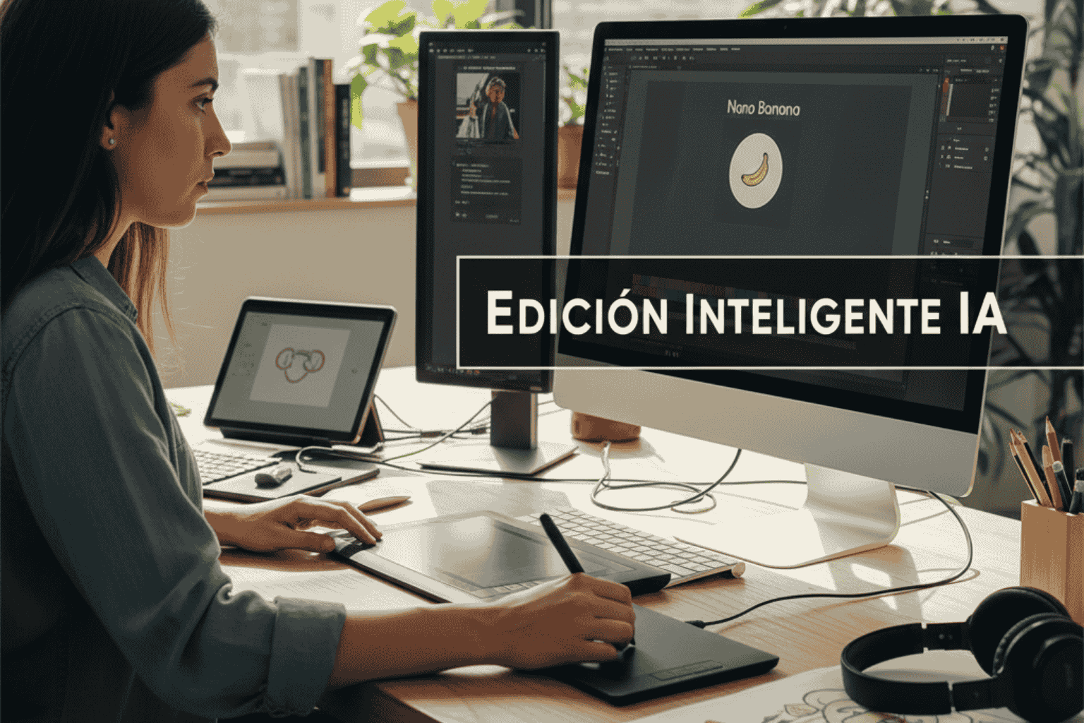 Edición inteligente con Nano Banana Google