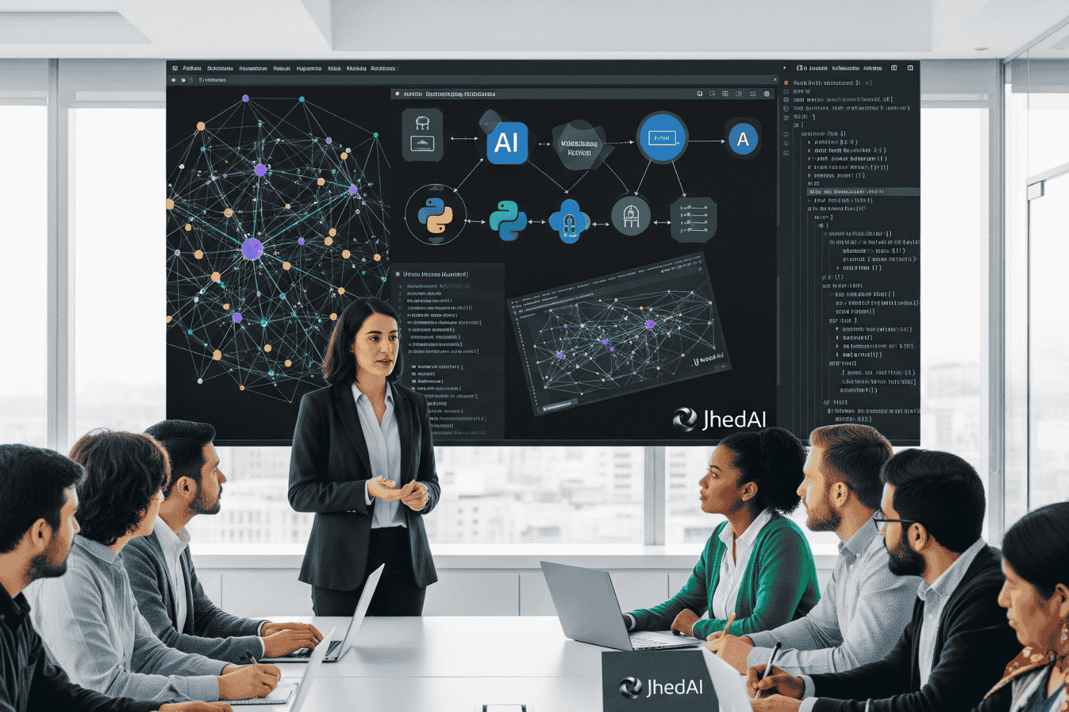 JhedAI capacitaciones IA Chile formación técnica ML NLP visión computadora profesionales