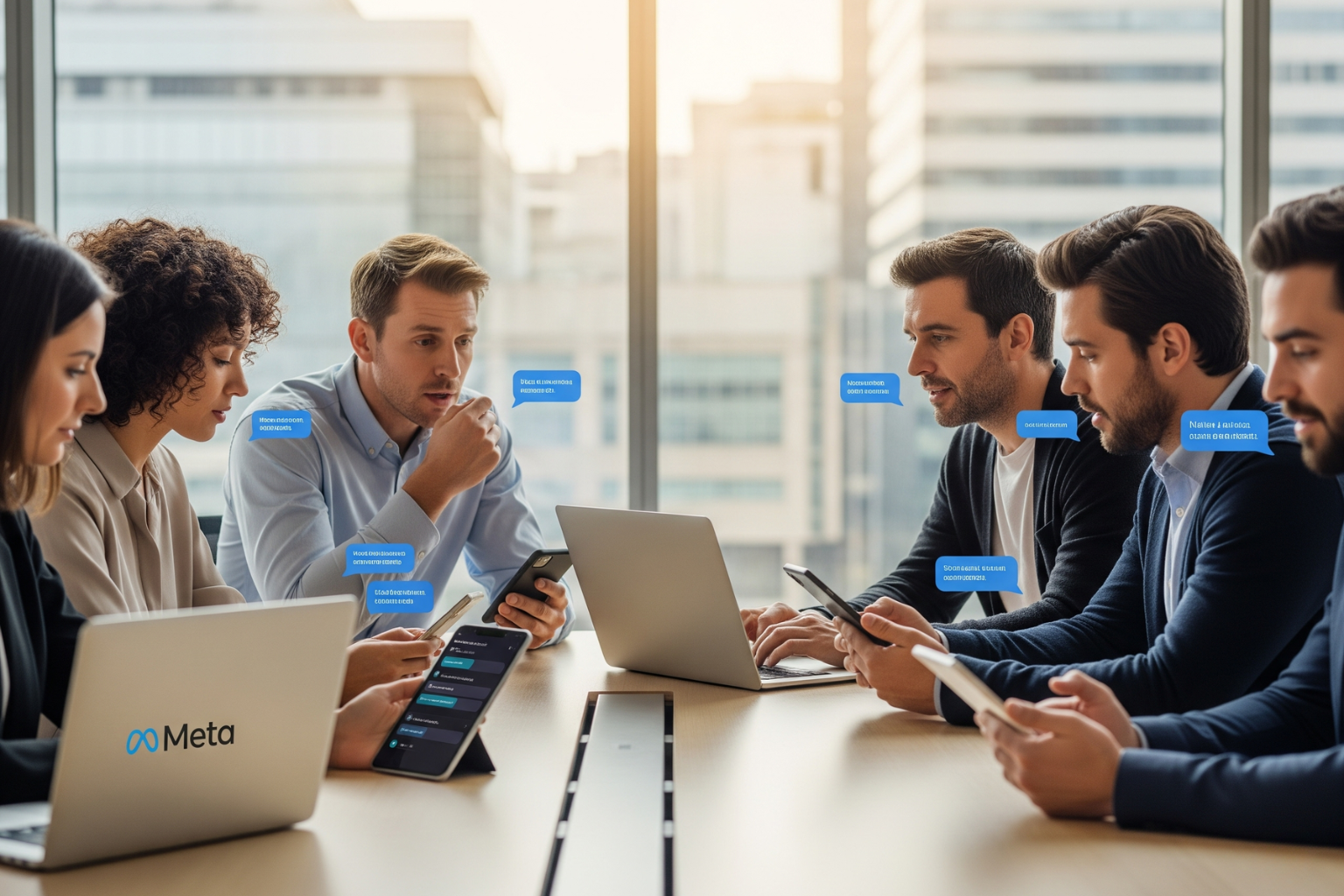 Usuarios interactúan con Meta Llama 4 IA de voz avanzada