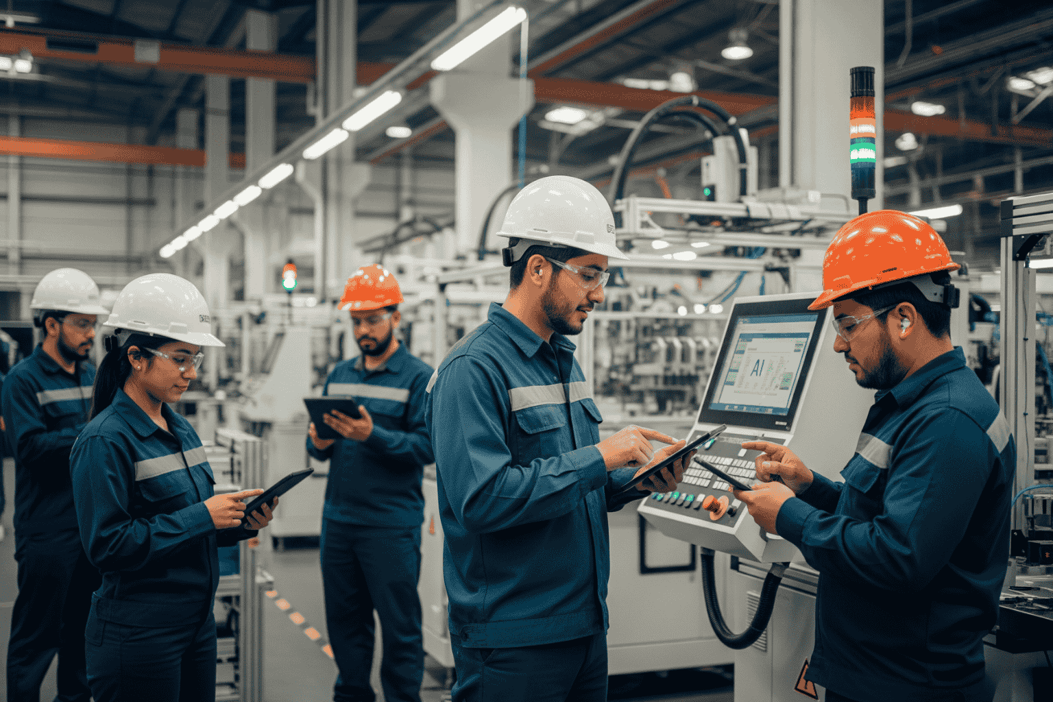 adopcion ia industria chile trabajadores colaboracion tecnologica