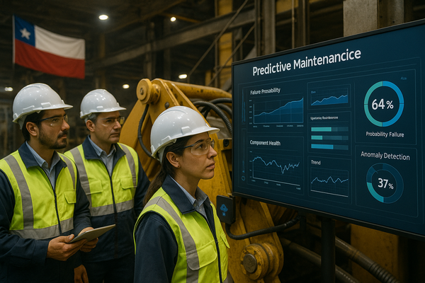 adopción de IA en industrias chile empresarial transformación