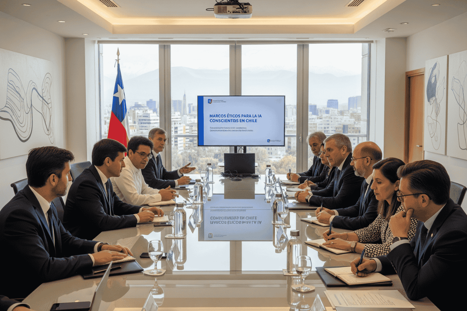 marcos regulatorios ia consciente chile desarrollo responsable