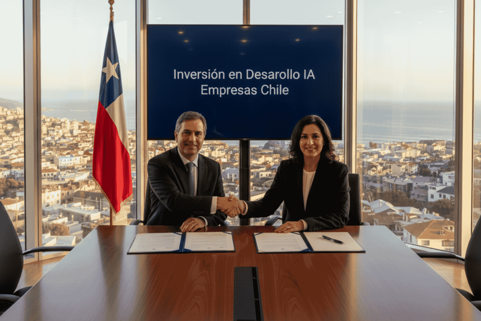 Inversión en Desarrollo IA Empresas Chile